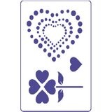  Šablon PENTART A5 - Srca - Cveće Cene