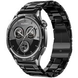 INF združljiv smolni in nerjaveče jekleni pašček za uro huawei GT5 pro - črn 18 mm, (5000090604) | Shoptok.si