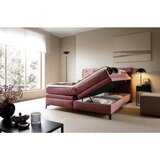Premium Living Postelja Boxspring Molde, Roza, 180x200 | Shoptok.si