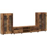  Set TV komoda FLORIN 3 pcs Staro drvo Konstruirano drvo | shoptok.hr