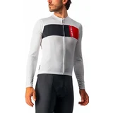 Castelli Prologo 7 Long Sleeve Jersey Ivory/Light Black/Red 2XL