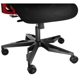 Genesis Gaming / pisarni&#353;ki stol ASTAT 700, ergonomski, tehnologija PureFlowPLUS&amp;#8482;, konstrukcija ExoBase&amp;#8482;, kolesa CareGlide&amp;#8482;, nastavljiva vi&#353;ina / naklon, črn-rdeč | Shoptok.si