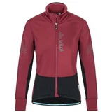 Kilpi Women's softshell bike jacket VELOVER-W dark red