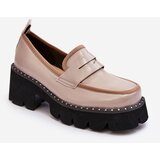 Kesi Women's leather loafers Beige | shoptok.hr