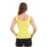 Dewberry 60108 Womens Sleeveless Blouse - Strappy Tank Top-YELLOW | shoptok.hr