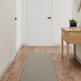 vidaXL Tepih-staza s izgledom sisala smeđesiva 50 x 250 cm | shoptok.hr