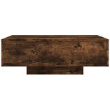  Stolić za kavu s LED svjetlima boja dimljenog hrasta 85x55x31cm | Eponuda.com