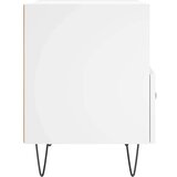 vidaXL Nočna omarica 2 kosa bela 40x35x47,5 cm inženirski les | Shoptok.si