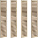  Ormarna vrata s vratima 4 pcs Prirodna 201 x 2,1 x 39,5 cm | shoptok.hr