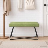  Klupa Svijetlo zelena 80 x 40 x 45 cm Baršun | shoptok.hr