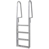 vidaXL lestev za bazen s 4 stopnicami aluminij 167 cm Cene