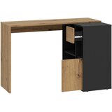 Modern Living Pisalna Miza Corner 2, Barva Hrasta, Antracit | Shoptok.si
