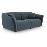Cosmopolitan Design Plava baršunasti sofa 206 cm Tokyo – | shoptok.hr