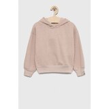 United Colors Of Benetton Otroška mikica bež barva, s kapuco | Shoptok.si
