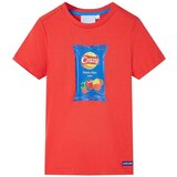 vidaXL Dječja majica kratkih rukava crvena 128 | shoptok.hr