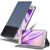 Cadorabo Ohišje, združljiv s Samsungom v temno modri barvi - zaščitni pokrov z magnetnim zapiranjem, stoječo funkcijo in režo za kartico, (20565467) | Shoptok.si