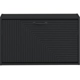  Ormar za cipele na zidu HAARLEM 71 x 17 x 43 cm Crna - Crna | shoptok.hr