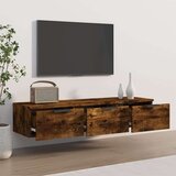  Zidni ormarić boja hrasta 102 x 30 x 20 cm konstruirano drvo | shoptok.hr