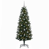  Umjetno božićno drvce s kuglicama 120 cm 150 LED lampica Slike