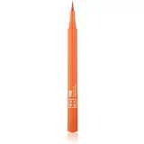 3INA The Color Pen Eyeliner tuš za oči nijansa 188 - Orange 1 ml
