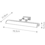 Elstead Lighting SVETILKA ZA SLIKE Winchfield 12,7 cm | Shoptok.si