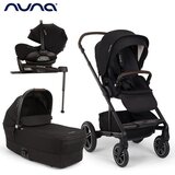 Nuna® dječja kolica 4u1 mixx™ next + arra™ flex caviar + isofix baza next | shoptok.hr