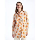 LC Waikiki Women's Patterned Long Sleeve Oversize Shirt Tunic | shoptok.hr