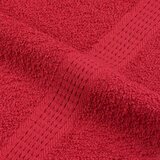 vidaXL Brisače 4 kos rdeča 100x200 cm 360 g/m² 100% bombaž | Shoptok.si