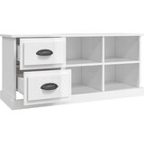 TV ormarić sjajni bijeli 102x35,5x47,5 cm konstruirano drvo | Eponuda.ba