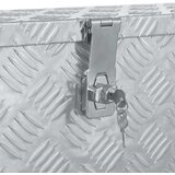 Aluminijska kutija 76,5 x 26,5 x 33 cm srebrna | shoptok.hr