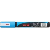 Marker Uni pwe-5m kreda svijetlo plavi | Shoptok.si
