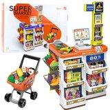  Set za kupovinu Blagajna, Kolica, Skener, Supermarket, Dječja trgovina | shoptok.hr