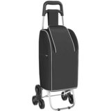 Kolica za kupovinu Crna 39,5 x 33 x 93 cm Oxford tkanina | shoptok.hr