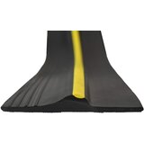  Brtva za garažni pod Crna i Žuta 12 x 90 mm 8 m PVC | shoptok.hr