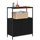  Kupaonski ormarić s policama crni hrast 76,5x35x95 cm | Eponuda.ba