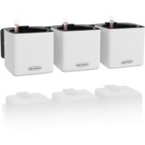 LECHUZA posude za sadnju 3 kom Green Wall Home Kit bijele | shoptok.hr