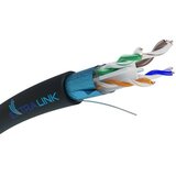 Extralink CAT6 FTP (F/UTP) v2 outdoor cable, kotur 305m ( 4570 ) Cene