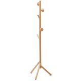 Kave Home Obešalnik iz masivne bukve v naravni barvi 46x170 cm Nadue – | Shoptok.si