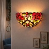  Brilagi - Tiffany vitražna zidna svetiljka GARLAN 1xE14/40W/230V | Eponuda.com