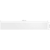 vidaXL balkonski zastor bijeli 90 x 600 cm od tkanine Oxford | shoptok.hr