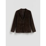 Reserved MEN`S BLAZER - tamnosmeđe | shoptok.hr