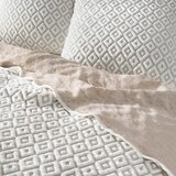 Douceur d intérieur Bijeli/bež prekrivač od mikrovlakana 220x240 cm Joana – | shoptok.hr