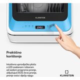 Klarstein Amazonia | Mini pomivalni stroj | Kompaktni | 7 programov | Prenosni | Shoptok.si