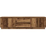 TV ormarići s LED svjetlima 2 kom boja drva 193,5x41x50 cm | shoptok.hr