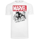 Merchcode White Avengers Smashing Hulk T-shirt | Shoptok.si