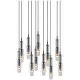 Trio Select Crna/u srebrnoj boji LED viseća svjetiljka sa staklenim sjenilom ø 50 cm Lucent – | shoptok.hr
