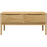 vidaXL Stolić za kavu FLORO voštano smeđi 99x55 5x45 cm od borovine | shoptok.hr