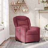  Naslonjač od tkanine crvena boja vina | shoptok.hr