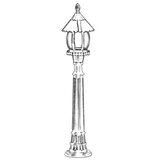 Opviq Vanjska lampa BSU-68184-BSY-M2-B, 100 cm, Podna, IP65, E27, 60W, Crna | Eponuda.ba