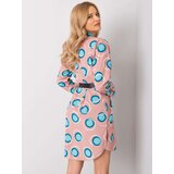 Italy Moda Dress-DHJ-SK-12765.11-light pink | Shoptok.si